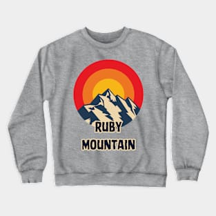 Ruby Mountain Crewneck Sweatshirt